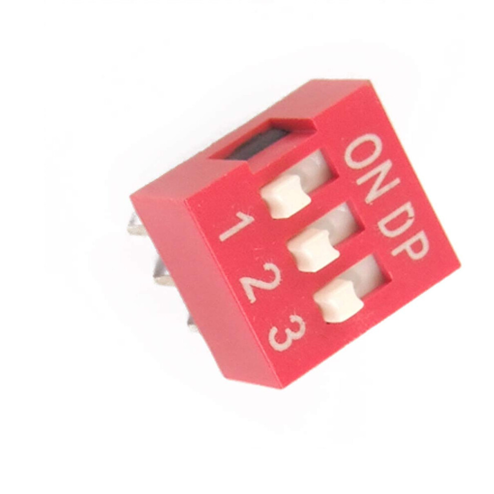 Dip Switches 2.54Mm Pitch 3 Position Spdt Slide Style 10 Pcs Electronics Components 6447073361081