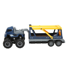 Alloy Trailer Toy Four Wheel Drive Toy Kids Truck