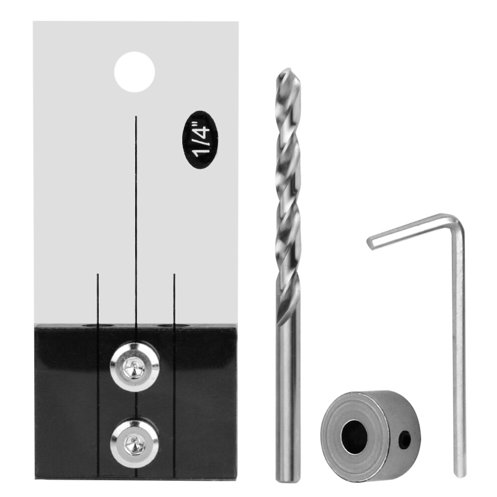 Pocket Hole Jig Step Drill Bit Set Dowel Hole