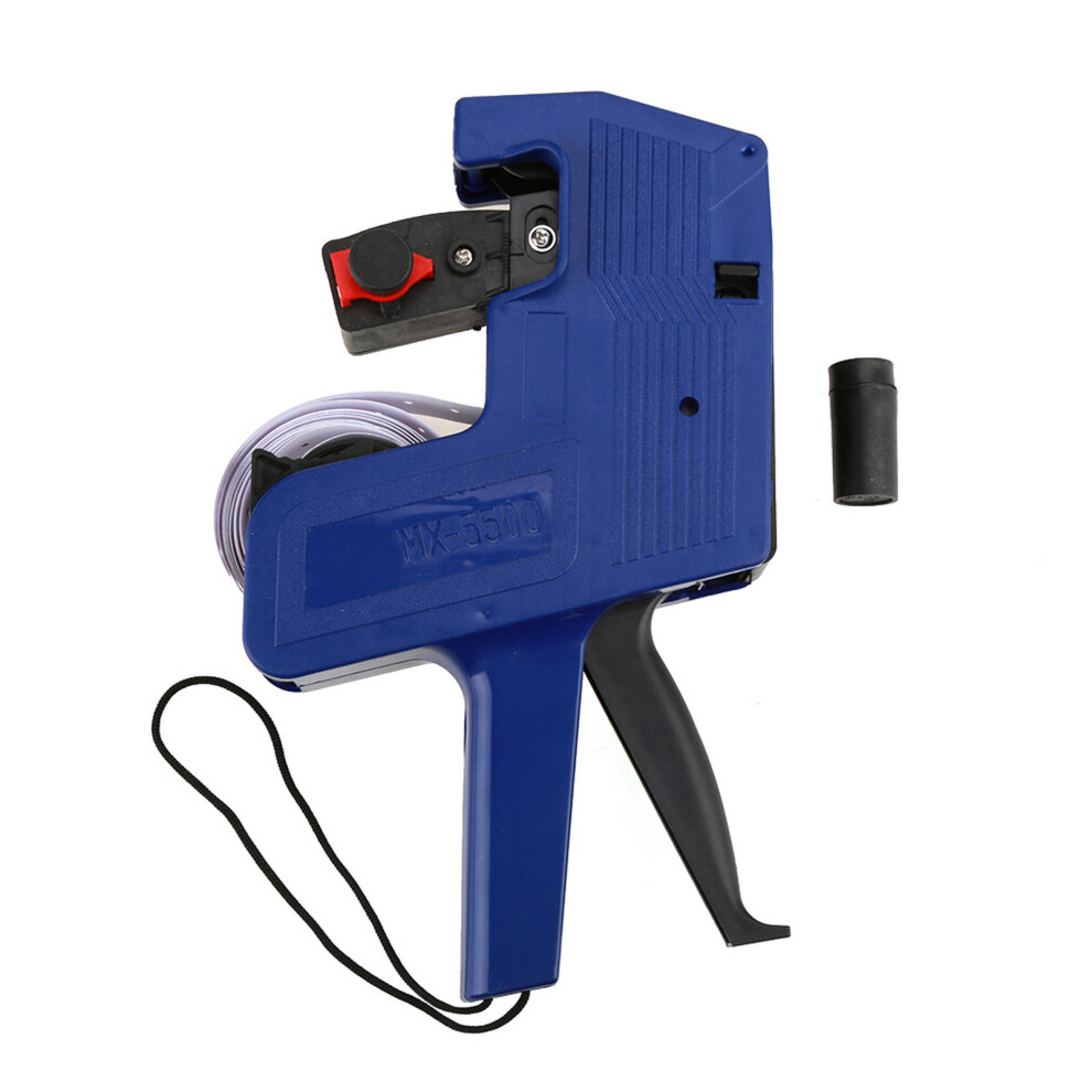 Mx-5500 Labeler 8 Digits Price Tag Sticker Gun Blue