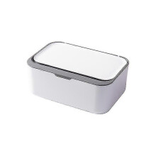 Tissue Box with Lid, Dust Proof Wet Wipes Box, Tissue Dispenser Holder, Toilet Paper Box, Napkin Box (gray)