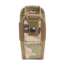 Molle Radio Walkie Talkie Holder Bag Magazine Pouch Holster Case CP Camo Tactical Storage Wallet for Outdoor Use