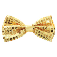 (24 Pack) Gold Sequin Bow Tie
