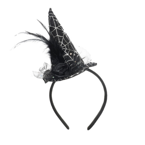 (24 Pack) Mini Witch Hat Headband