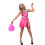 (Medium) Pink Zombie Cheerleader Costume 1