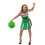 (Medium) Green Zombie Cheerleader Costume 1