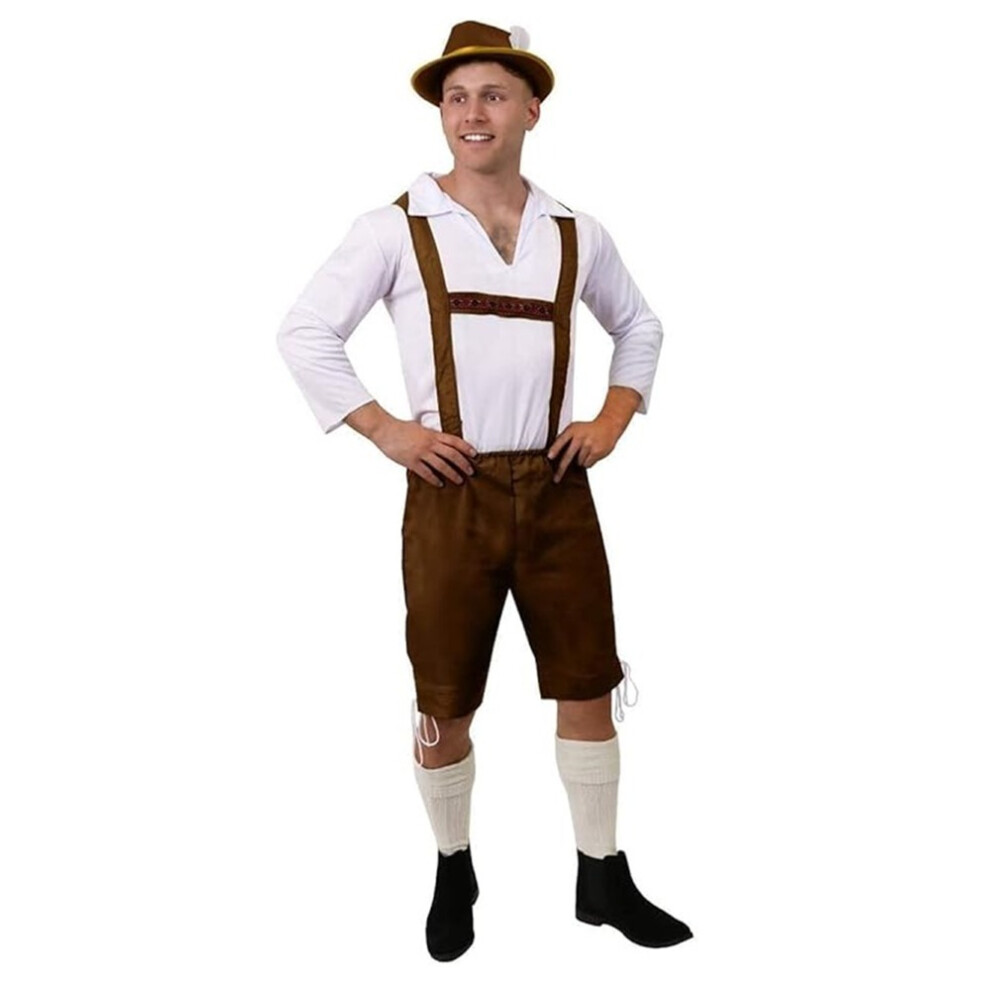 I Love Fancy Dress Ltd (Xxxl) Bavarian Costume Brown