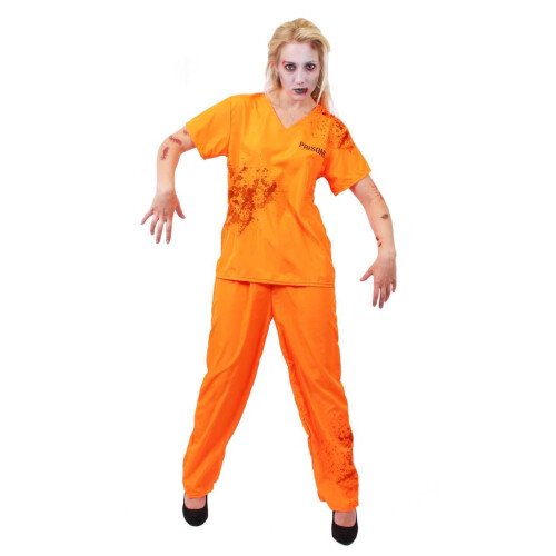 (XL) Zombie Prisoner Costume