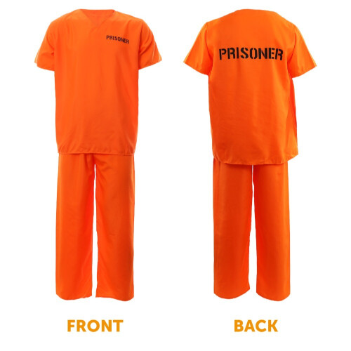 (XXL) Zombie Prisoner Costume 1
