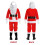 (XXXXXL) 10 Piece Santa Costume Set - with Bell 5