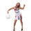 (Medium) White Zombie Cheerleader Costume 1
