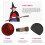 Witch Accessory Set - Hat & Broom 2
