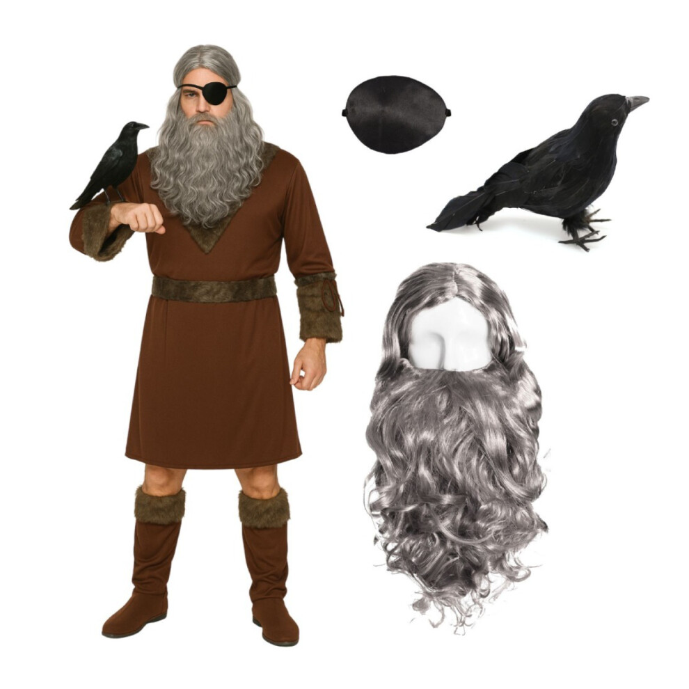 I Love Fancy Dress Ltd (Xxl) Odin Costume 5 Pcs