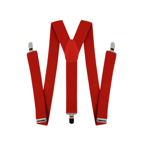 Adjustable Red Braces