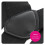 (1 Pack) Adjustable Black Braces 4