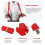 Adjustable Red Braces 2