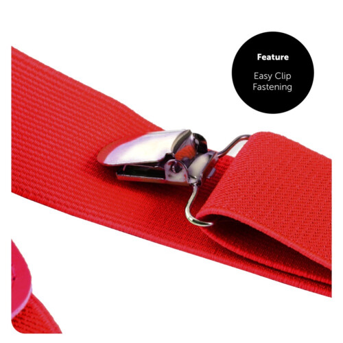 Adjustable Red Braces 2