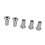 Iron Plated Nickel Flat Nuts Hex Nut Round Head 14