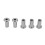 Iron Plated Nickel Flat Nuts Hex Nut Round Head 10
