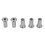 Iron Plated Nickel Flat Nuts Hex Nut Round Head 7