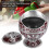 Vintage Windproof Wine Red Globe Fly Dragon Ashtray, 12.5cm 3