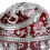Vintage Windproof Wine Red Globe Fly Dragon Ashtray, 12.5cm 11