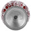 Vintage Windproof Wine Red Globe Fly Dragon Ashtray, 12.5cm 14