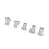 Iron Plated Nickel Flat Nuts Hex Nut Round Head 11