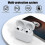 Earphone Charger Case for 3 Charging Case 450mah Wireless Charging Case Bluetooth Sync Quick-pairing Button 5