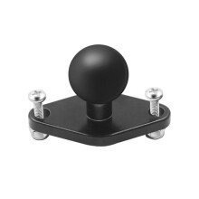 Aluminum Alloy Motorcycle Fixed Bracket Adapter 25mm Ball for Head Bracket Base