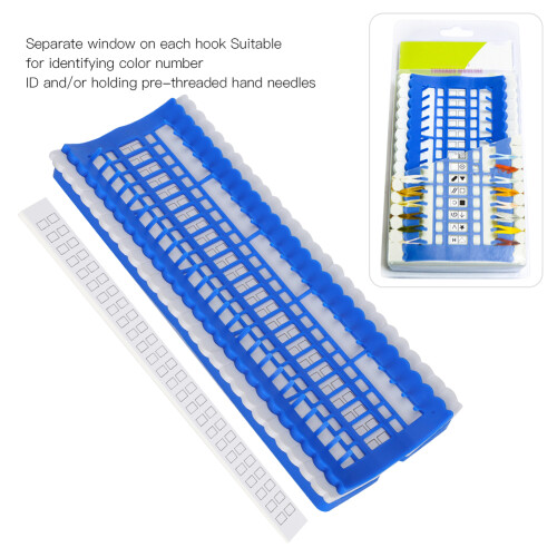 DIY-Nähgarn-Organizer mit 50 Fächern, Stickgarn-Reihe-Tool 2