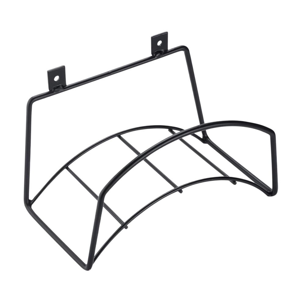 Metal Hose Rack - Wall Mount Sturdy Steel Garden Hose Holder for Outdoor Utility, Landscaping Tools, Garage Storage-image-OPC-PKB6QXX-NEW