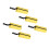 (Yellow, Small Size) 5xTool Pouch Tote Bag Zippered Pack Zipper Fine Workmanship Hardware 2
