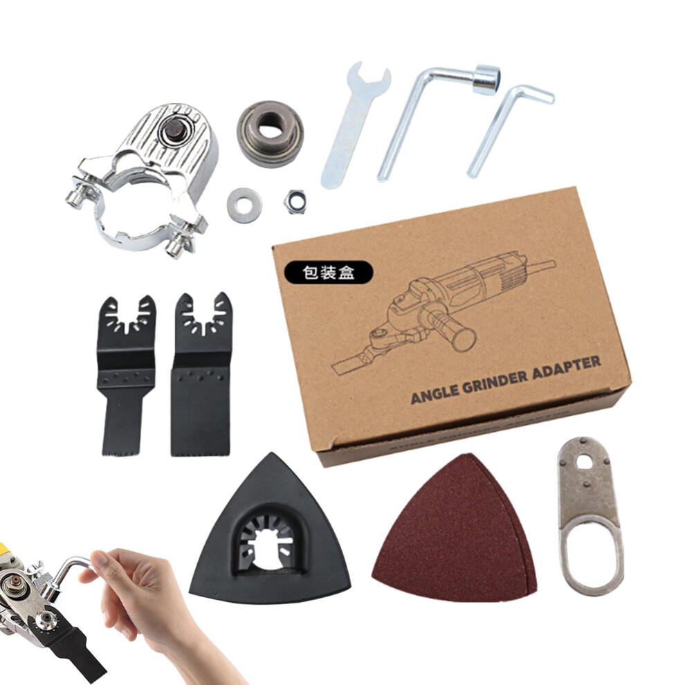 Angle Grinder Conversion Kit - Multifunctional Tool Accessories For 4.5-Inch Grinders, Compatible With Various Projects 6447073369605