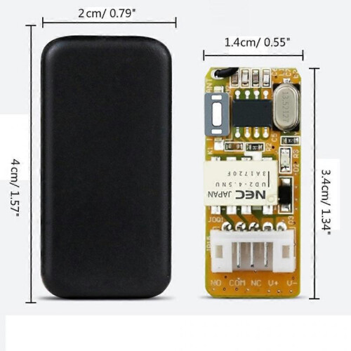 (White) Wireless Remote Control Switches Module for Small Desk Lamps, Routers, Cameras Strong Interference Resistance 2