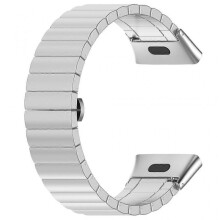 (Silver) Stainless Steel Strap for Redmi Watch 3 Wristband Watch Replacement Band Belt