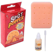 Pimple Popping Toy Squeeze Acne Trick Game, Fun Stress Relief Peach Pimple Popper