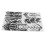 ENLEE 3D Mountain Bike Protective Stickers Set 7