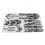 ENLEE 3D Mountain Bike Protective Stickers Set 8