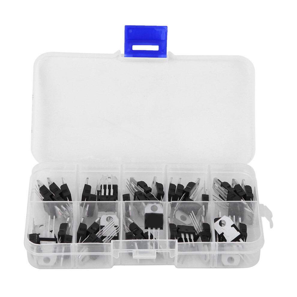 50PCS Voltage Regulator Transistor Kit Electronic