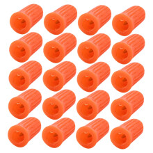 Glue Bottle Piercing Nozzles 20pcs Eyelash Adhesive Replacement Caps for Professional Salon Use and Precision Application