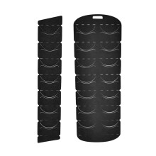 Baseball Caps Holder Hat Rack for Bedroom and Game Room, Single Row, Wall-Mounted, Durable Material, Organizes Caps