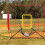 Baseball Pitching Target - Adjustable Strike Zone Target for Pitching Nets, 4 Straps, Yellow, Practice Accuracy 2