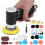 48Pcs Air Sander Black Eccentric Pneumatic Car 8