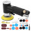 48Pcs Air Sander Black Eccentric Pneumatic Car 5