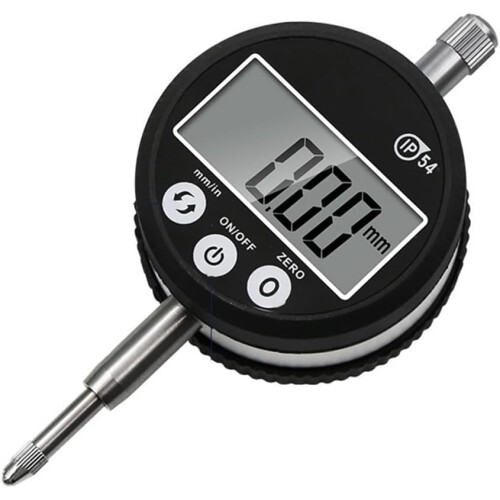 Digital Dial Indicator, Waterproof IP54 Digital Dial Gauge with LCD Display and Touch Button, Precision Measurement Tool 2