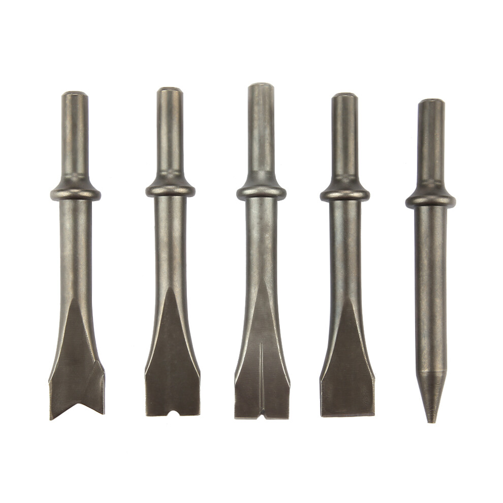 5pcs Air Hammer Chisel Set Pneumatic Hammer Bit