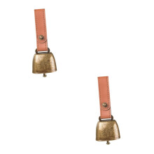 2pcs Iron Pet Bells for Christmas - Extra-Loud Sound, Unique Design, Durable Metal, Perfect for Dogs and Cats