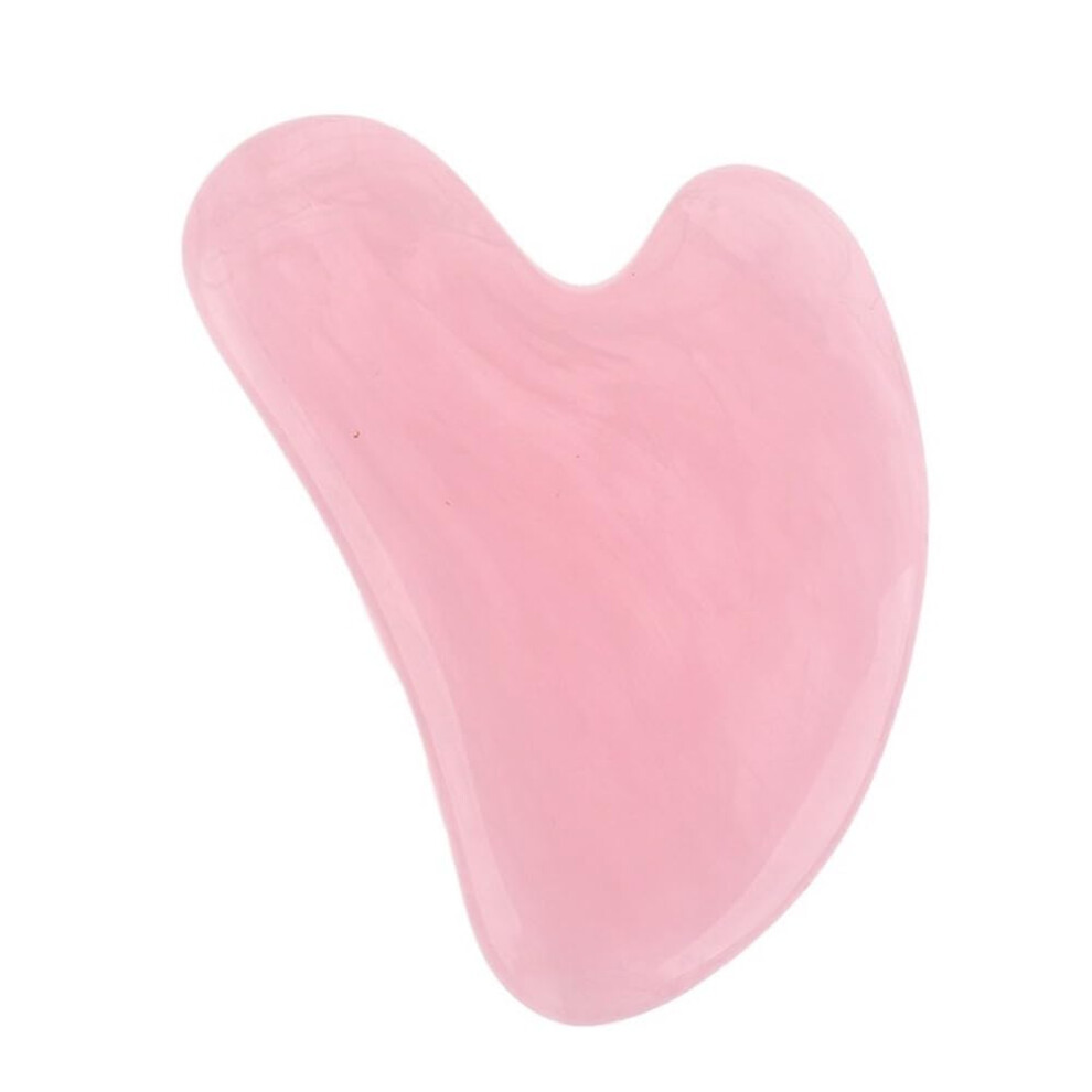 Gua Sha Scraping Massage Scraper - 1pc Jade Face Massager Tool, Natural Stone, Ideal for Facial Contouring and Relaxation