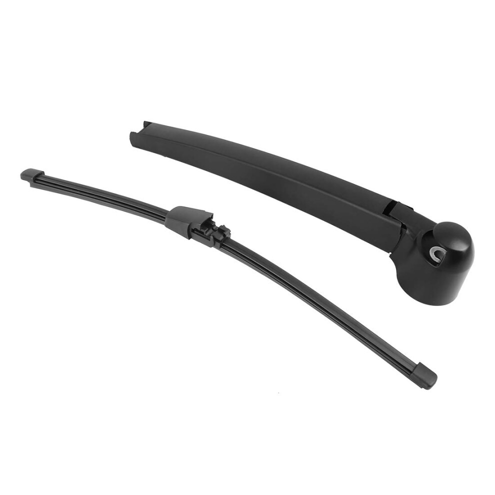 Car Rear Windscreen Wiper Blade Arm Set 335Mm Compatible With 6Q6 955 707 All Season Durable Design 6447073375767